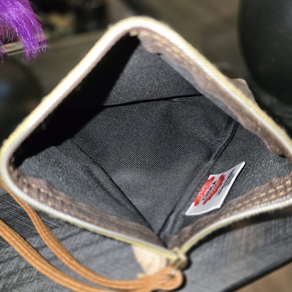 🦋Chula Pyramid Wristlet - Frida Kahlo Bohemian Bag! - Picture 5 of 6